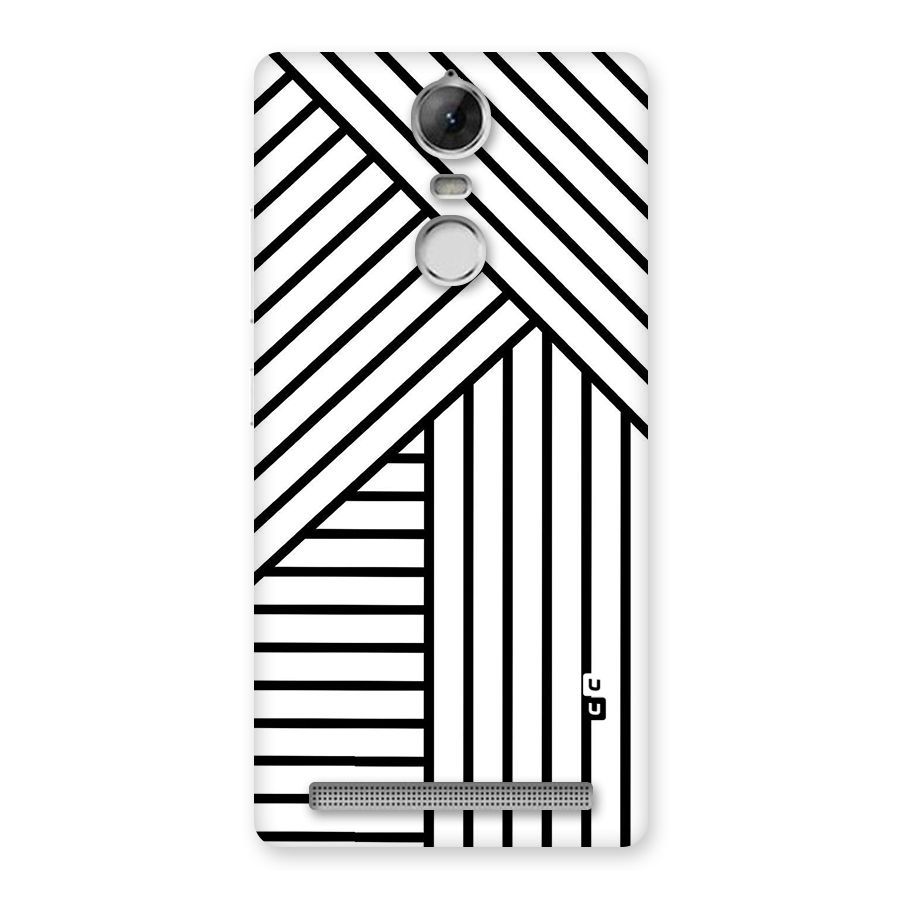 Lines Pattern Stripes Back Case for Vibe K5 Note