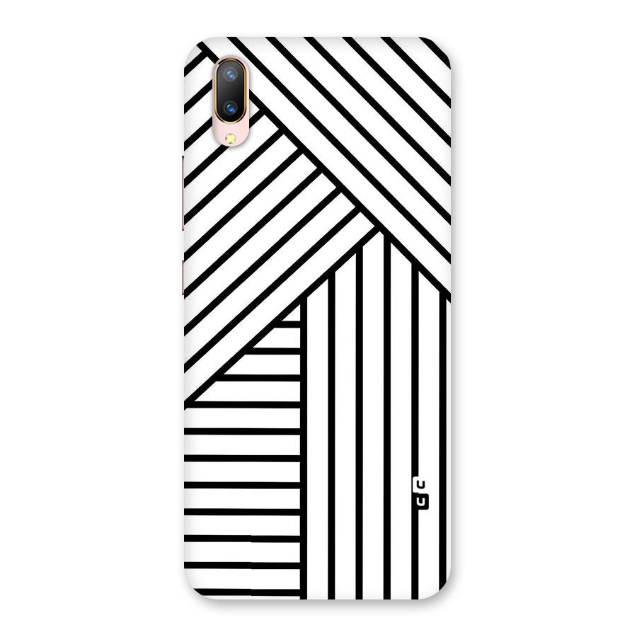 Lines Pattern Stripes Back Case for Vivo V11 Pro