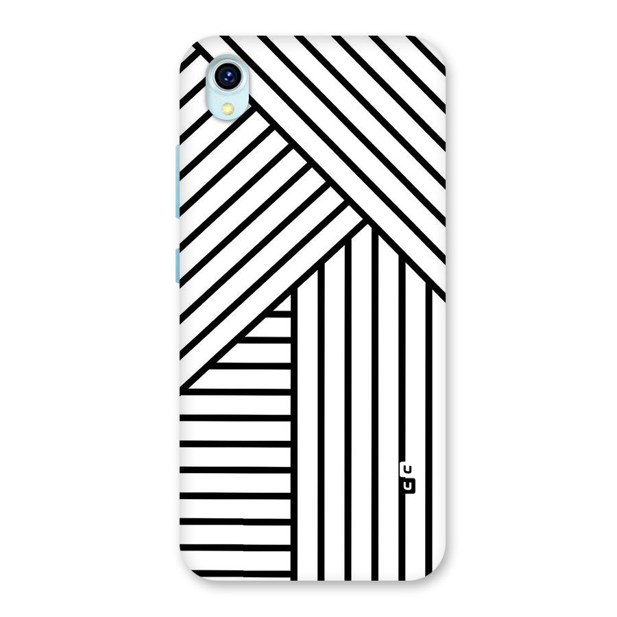 Lines Pattern Stripes Back Case for Vivo Y1s