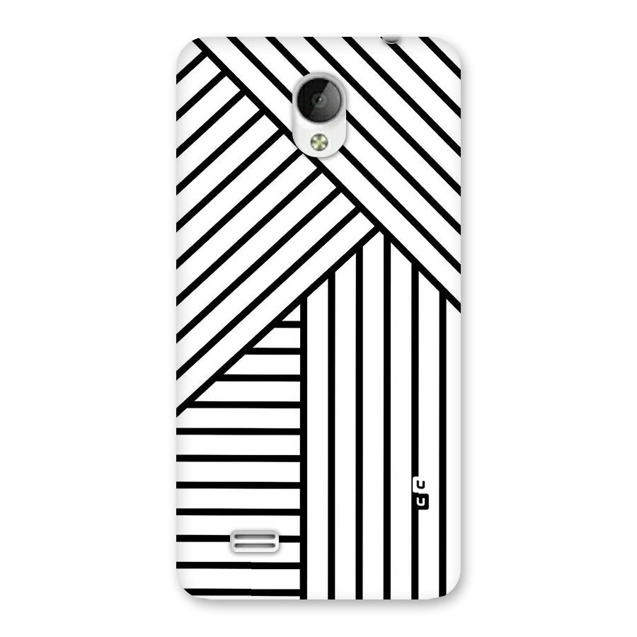 Lines Pattern Stripes Back Case for Vivo Y21