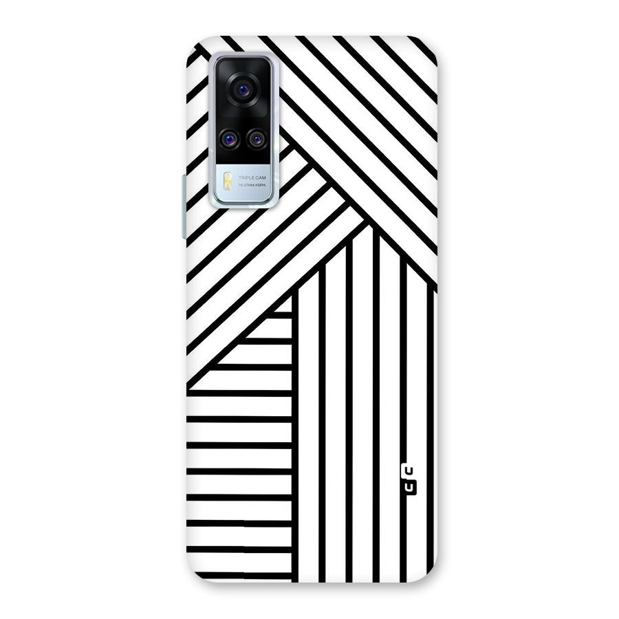Lines Pattern Stripes Back Case for Vivo Y31