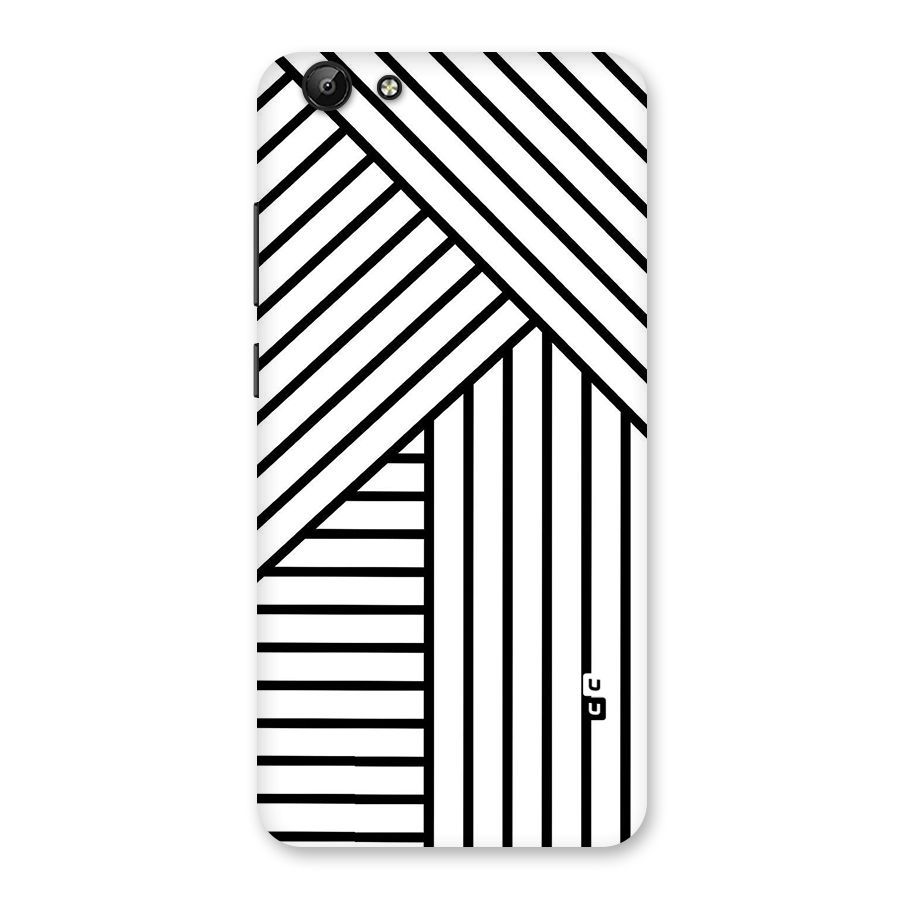 Lines Pattern Stripes Back Case for Vivo Y69