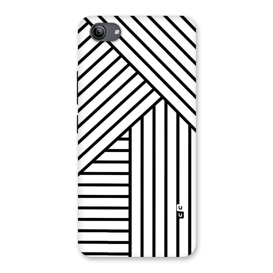 Lines Pattern Stripes Back Case for Vivo Y81i