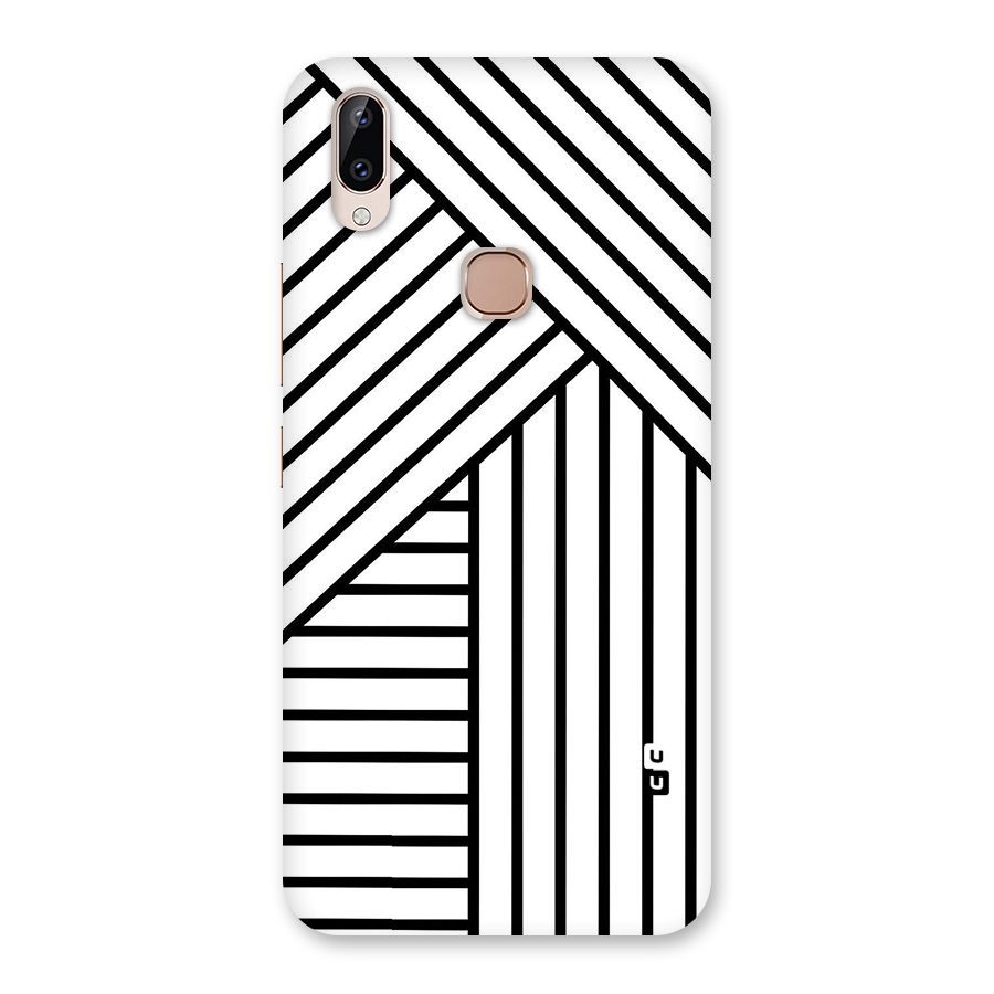 Lines Pattern Stripes Back Case for Vivo Y83 Pro