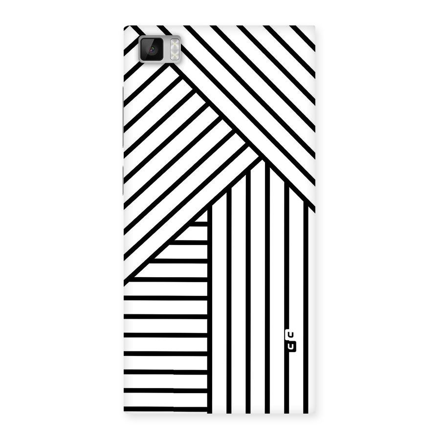Lines Pattern Stripes Back Case for Xiaomi Mi3