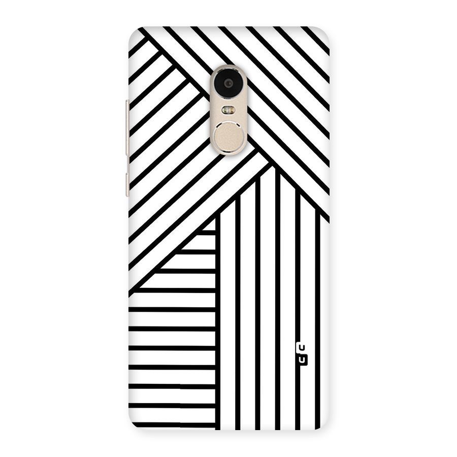 Lines Pattern Stripes Back Case for Xiaomi Redmi Note 4