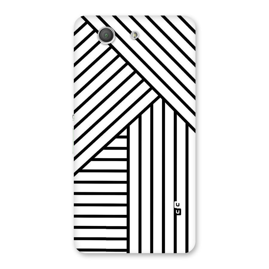 Lines Pattern Stripes Back Case for Xperia Z3 Compact