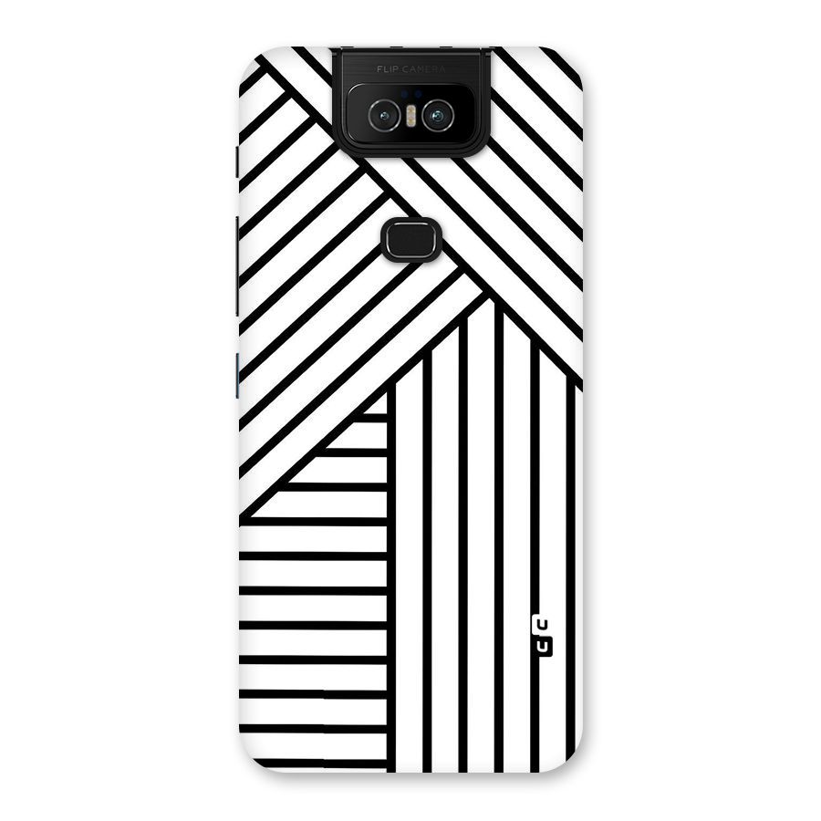 Lines Pattern Stripes Back Case for Zenfone 6z