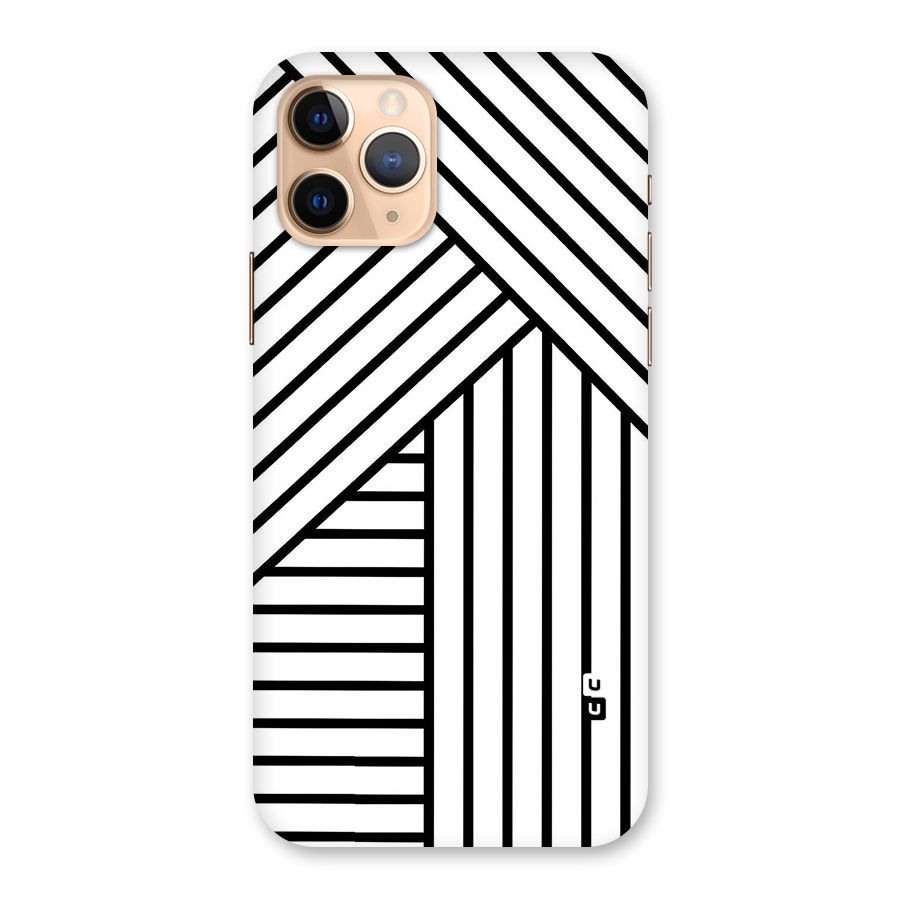 Lines Pattern Stripes Back Case for iPhone 11 Pro