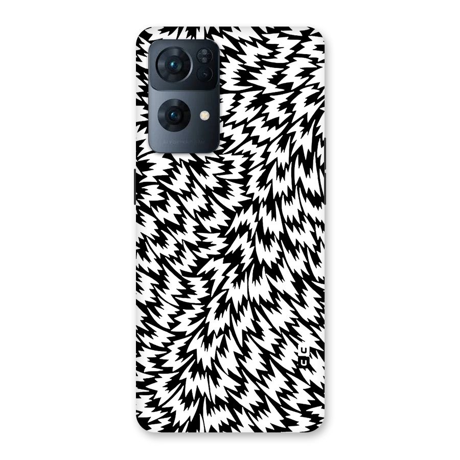 Lion Abstract Art Pattern Back Case for Oppo Reno7 Pro 5G