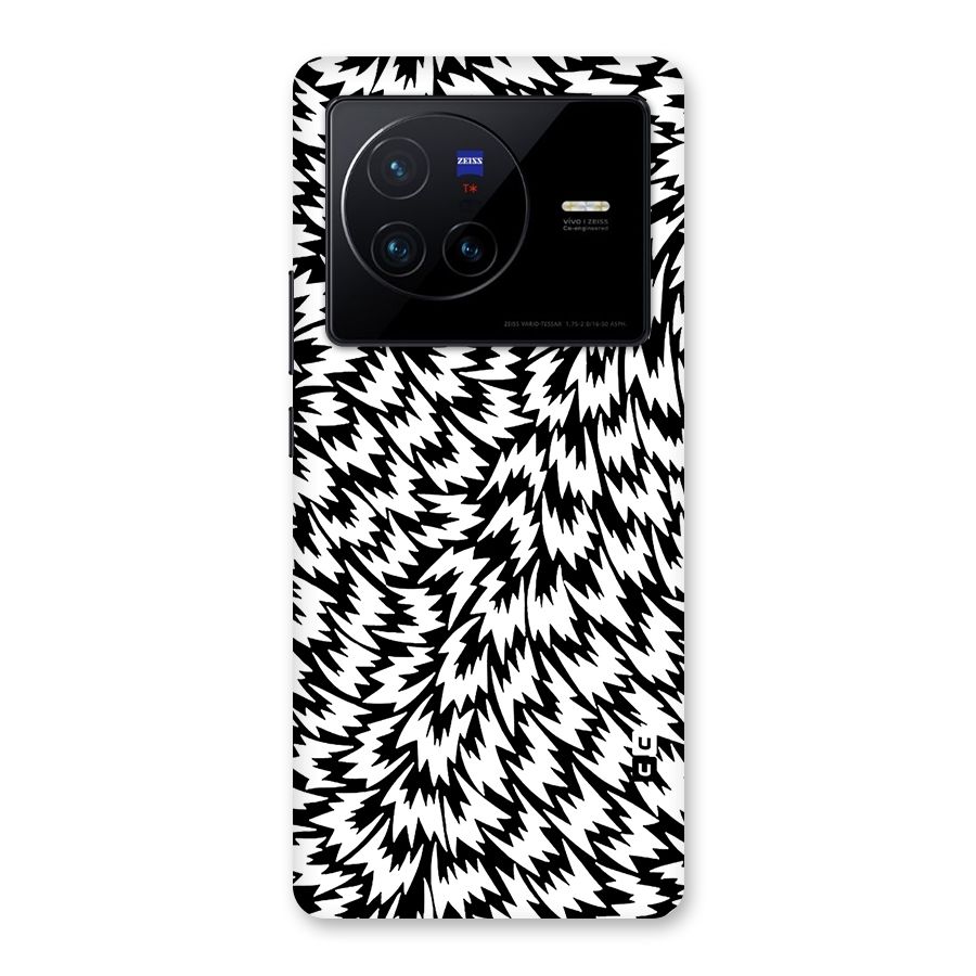Lion Abstract Art Pattern Back Case for Vivo X80