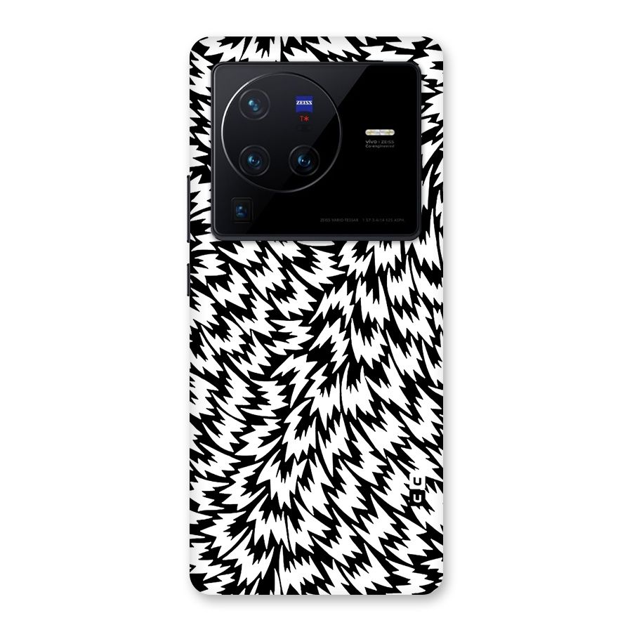 Lion Abstract Art Pattern Back Case for Vivo X80 Pro