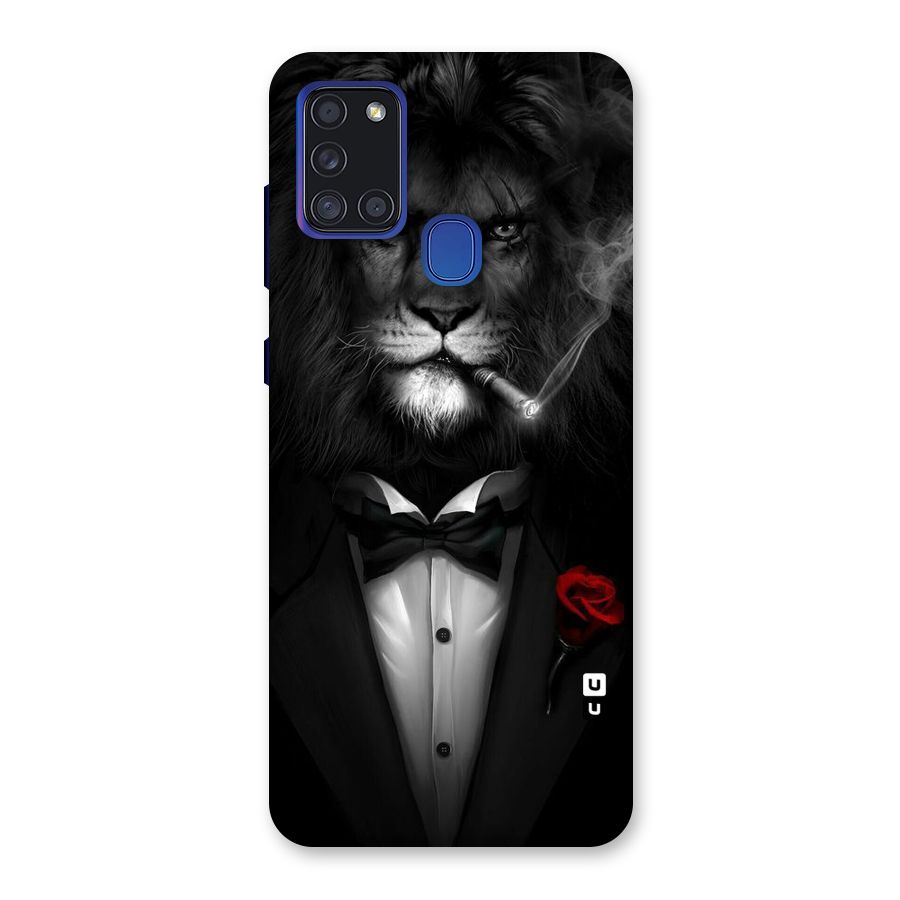 Lion Class Back Case for Galaxy A21s