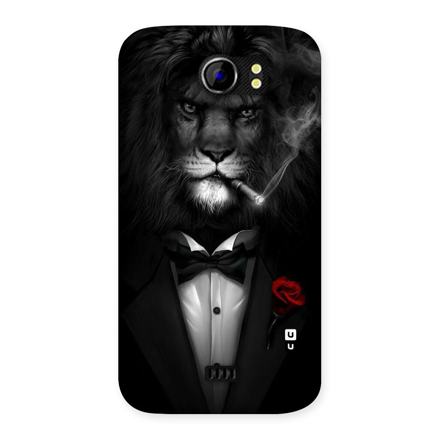 Lion Class Back Case for Micromax Canvas 2 A110