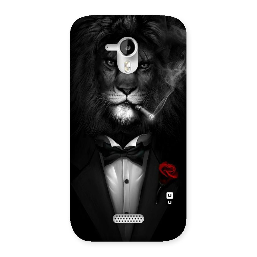 Lion Class Back Case for Micromax Canvas HD A116