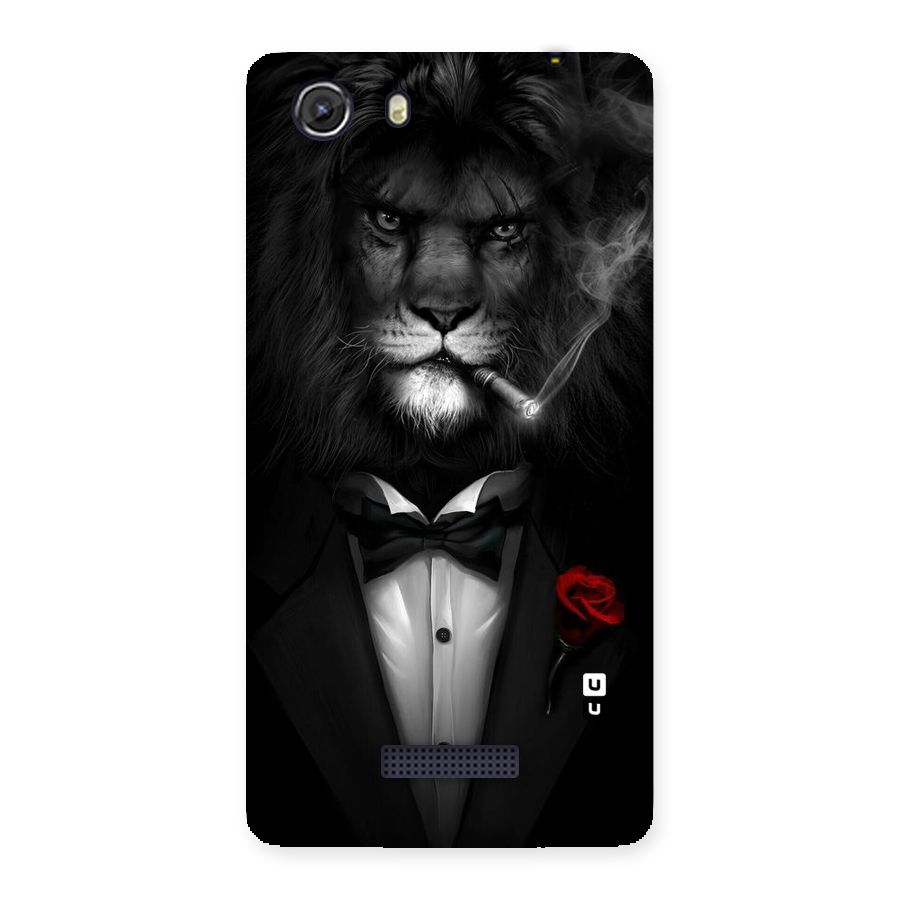 Lion Class Back Case for Micromax Unite 3