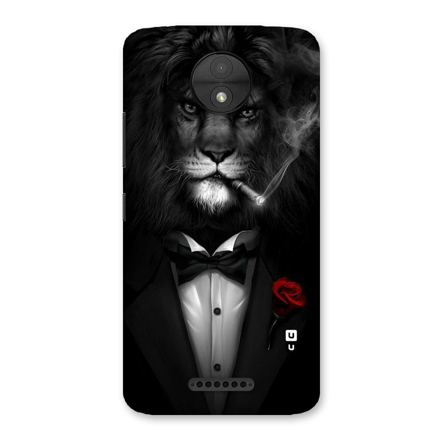 Lion Class Back Case for Moto C