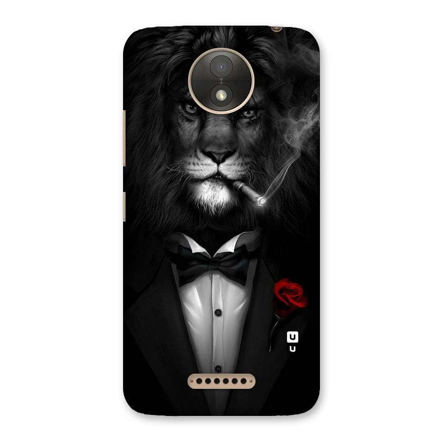 Lion Class Back Case for Moto C Plus