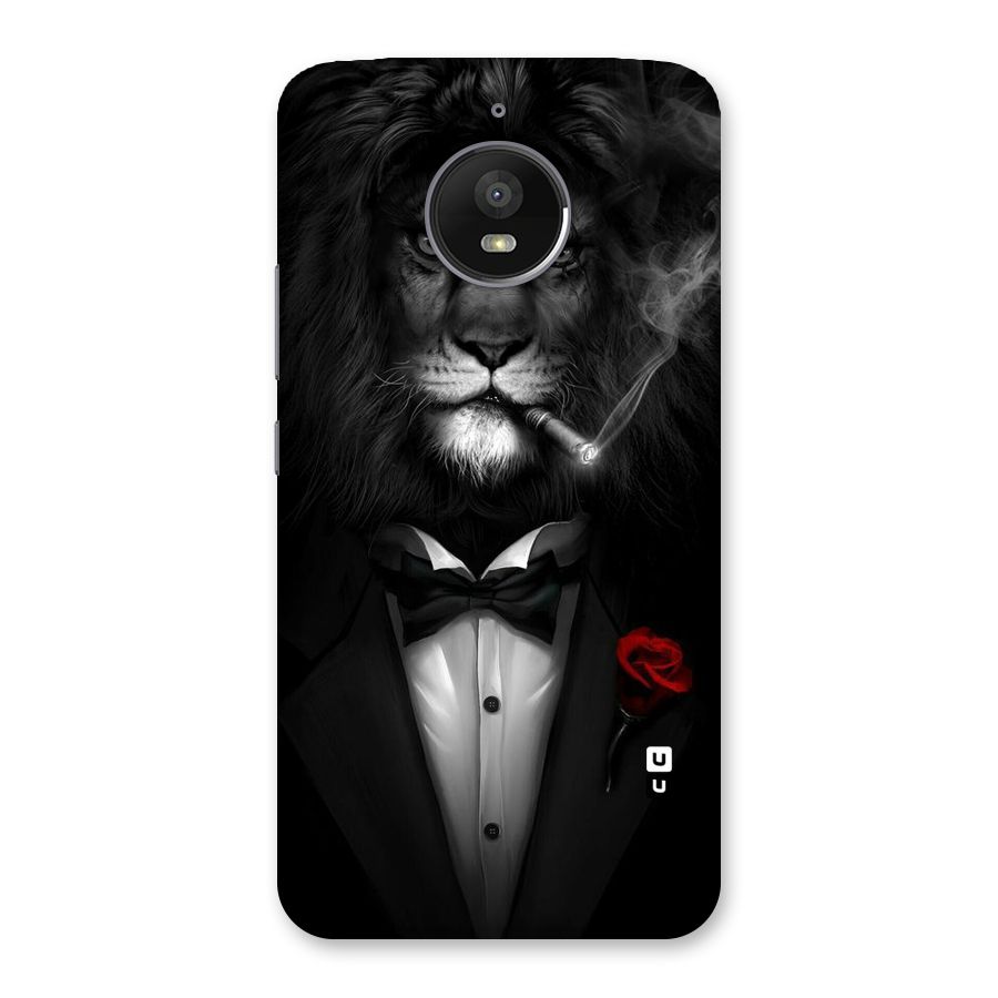 Lion Class Back Case for Moto E4 Plus