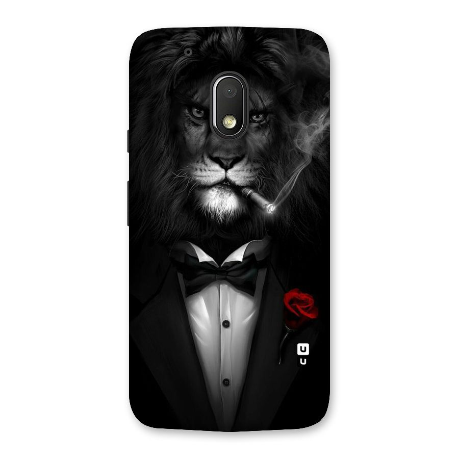 Lion Class Back Case for Moto G4 Play