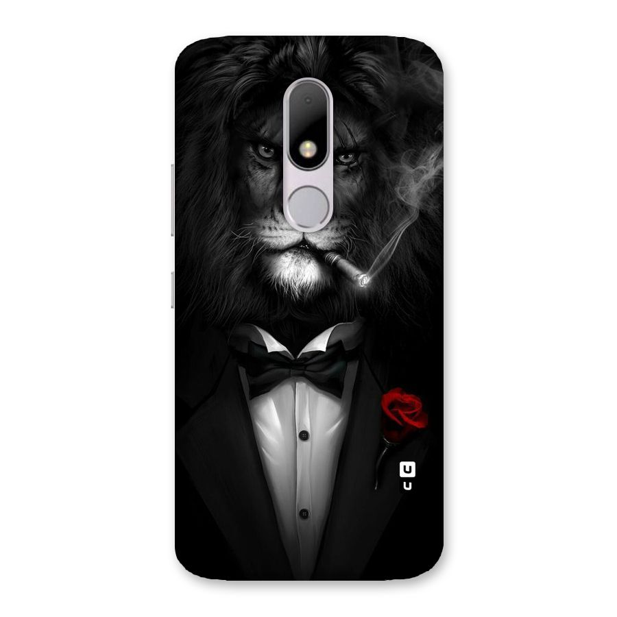 Lion Class Back Case for Moto M