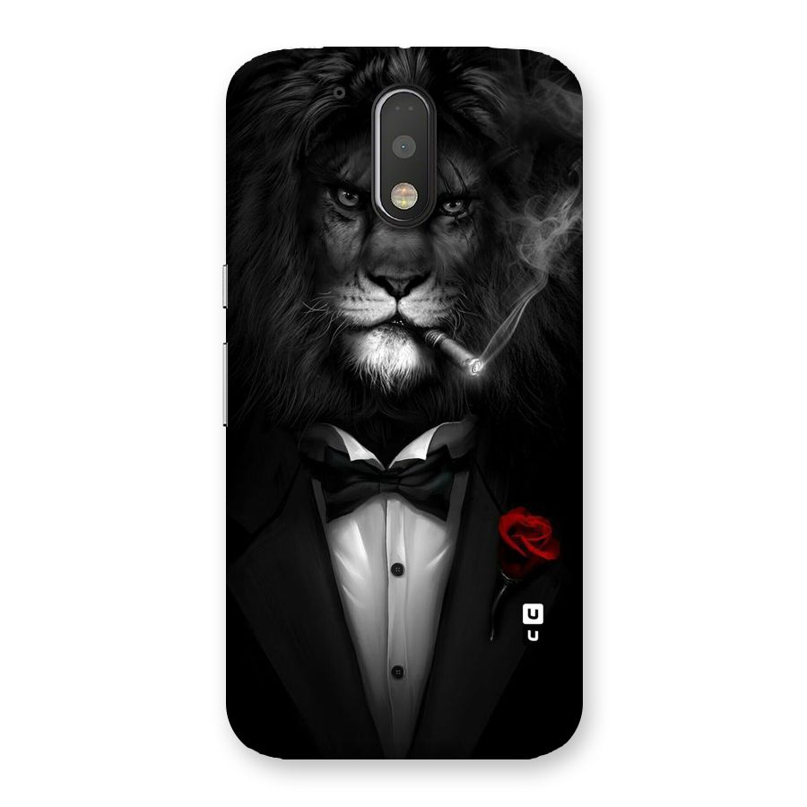 Lion Class Back Case for Motorola Moto G4 Plus