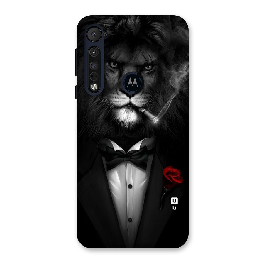 Lion Class Back Case for Motorola One Macro