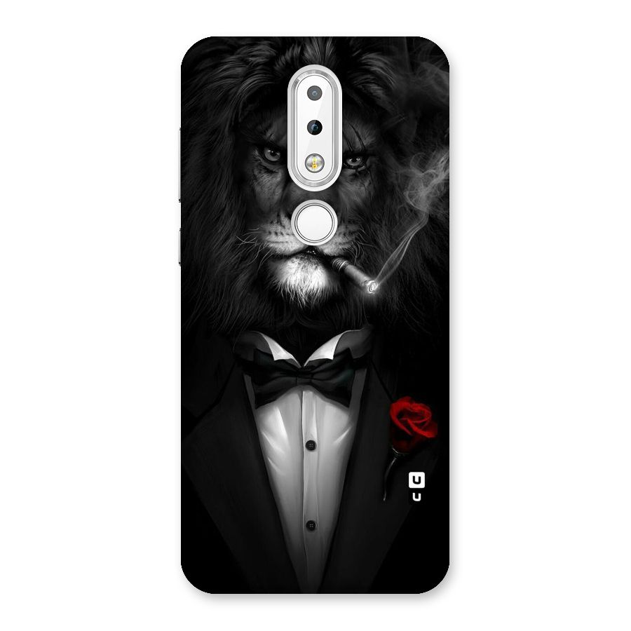 Lion Class Back Case for Nokia 6.1 Plus