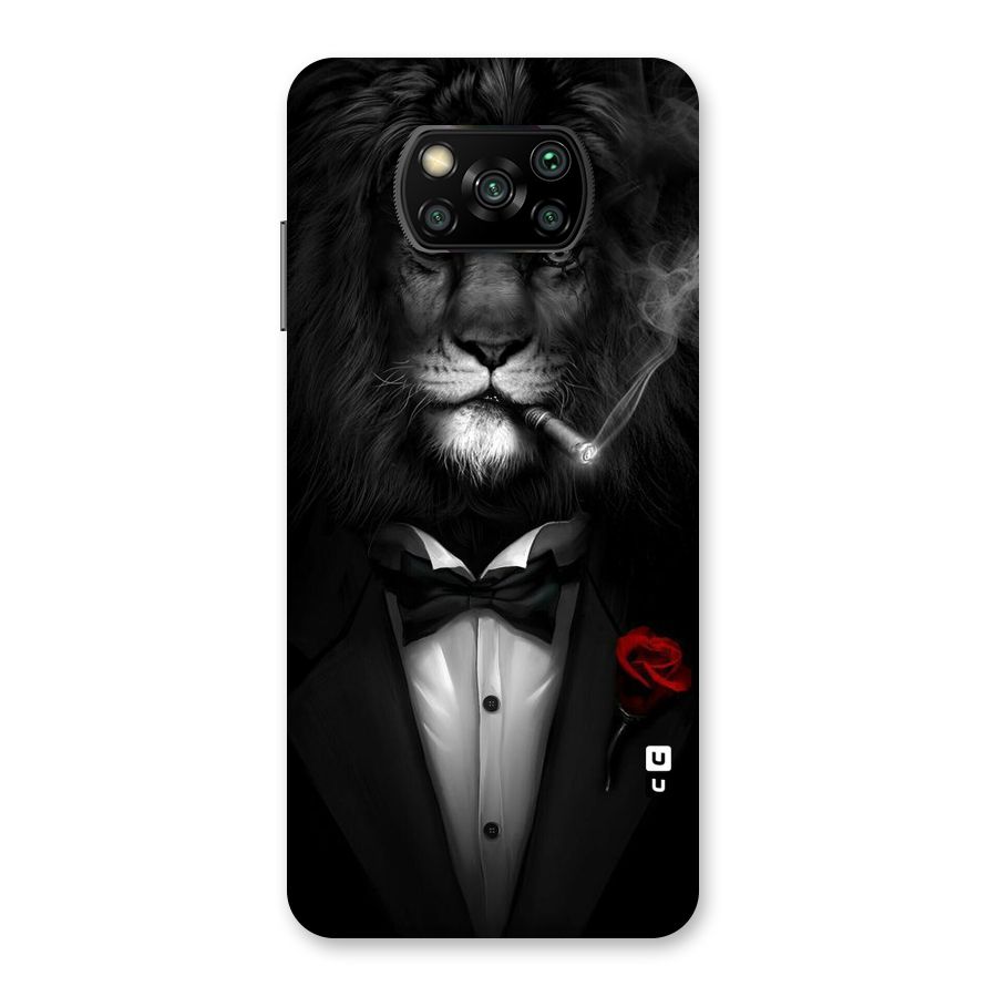 Lion Class Back Case for Poco X3