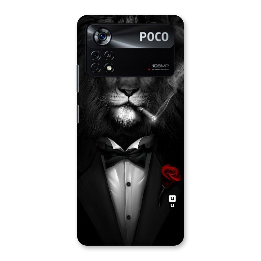 Lion Class Back Case for Poco X4 Pro 5G