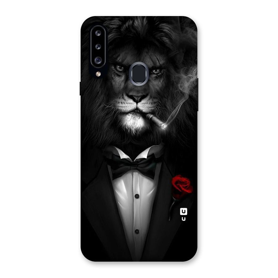 Lion Class Back Case for Samsung Galaxy A20s