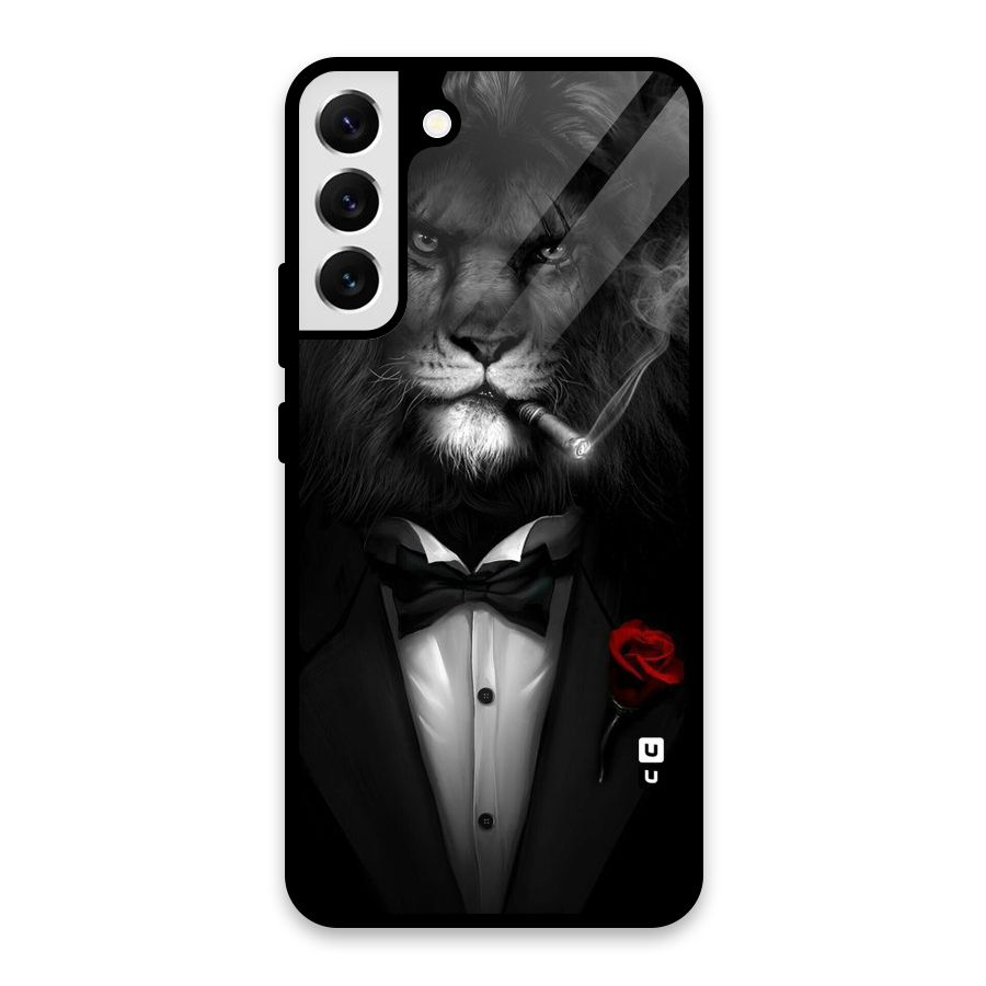 Lion Class Glass Back Case for Galaxy S22 Plus 5G