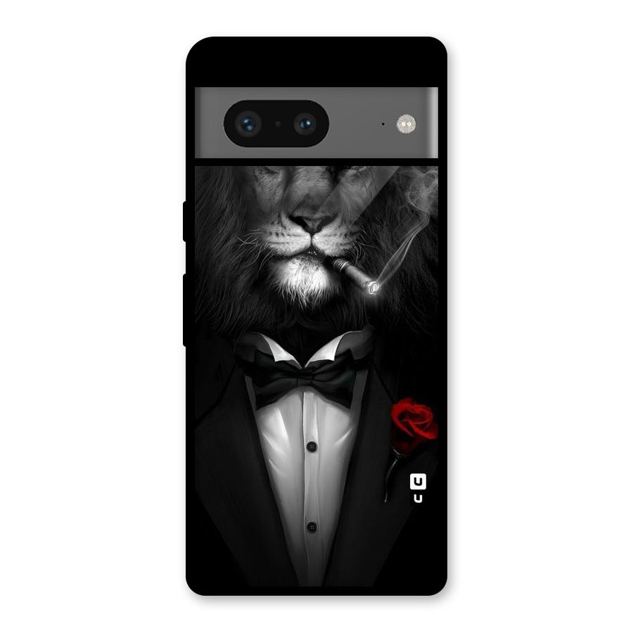 Lion Class Glass Back Case for Google Pixel 7