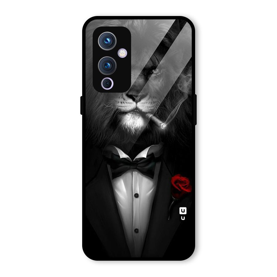 Lion Class Glass Back Case for OnePlus 9