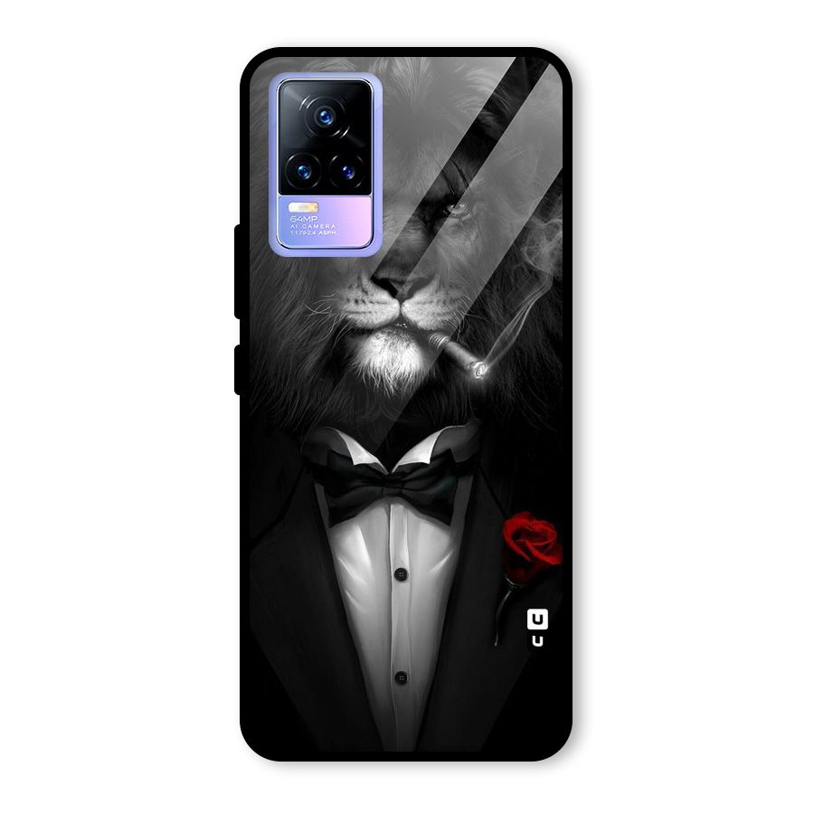Lion Class Glass Back Case for Vivo Y73