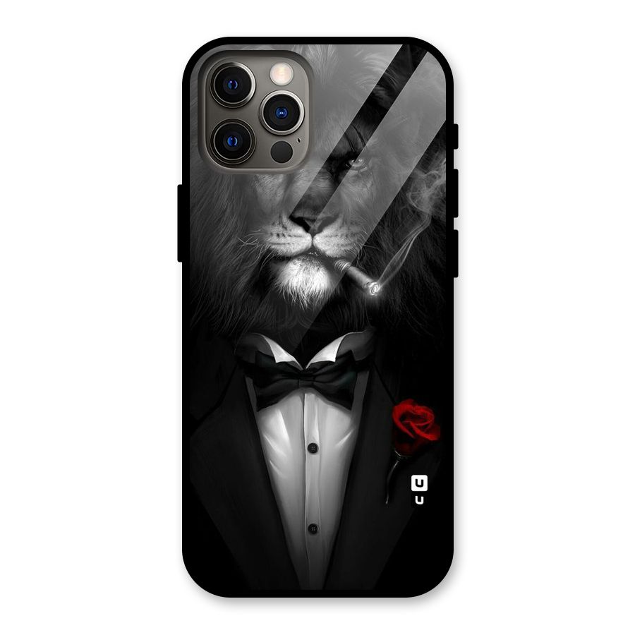 Lion Class Glass Back Case for iPhone 12 Pro