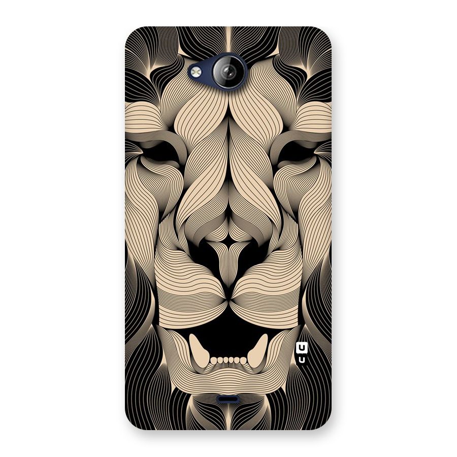 Lion Shape Design Back Case for Canvas Play Q355