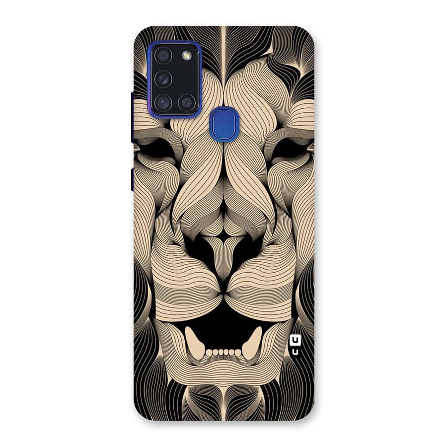Lion Shape Design Back Case for Galaxy A21s