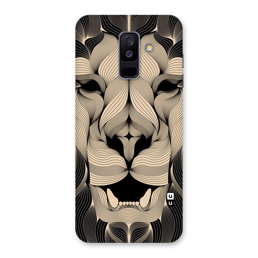 Lion Shape Design Back Case for Galaxy A6 Plus