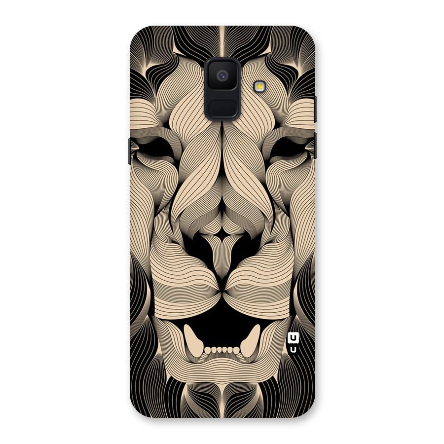 Lion Shape Design Back Case for Galaxy A6 (2018)