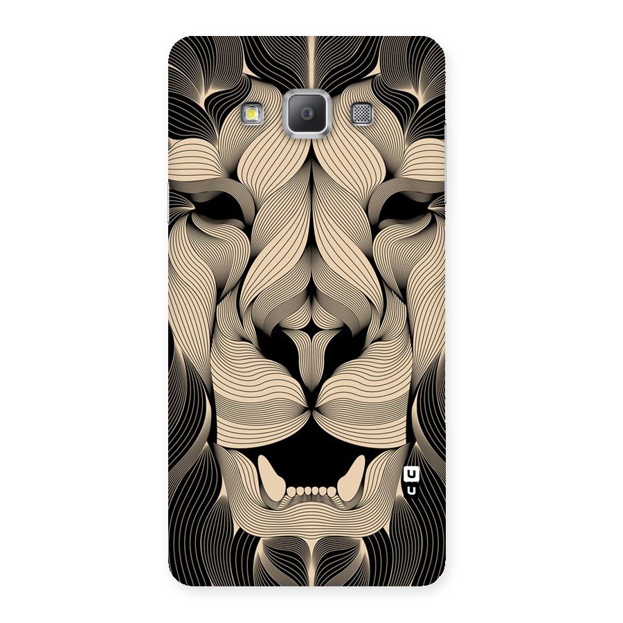 Lion Shape Design Back Case for Galaxy A7