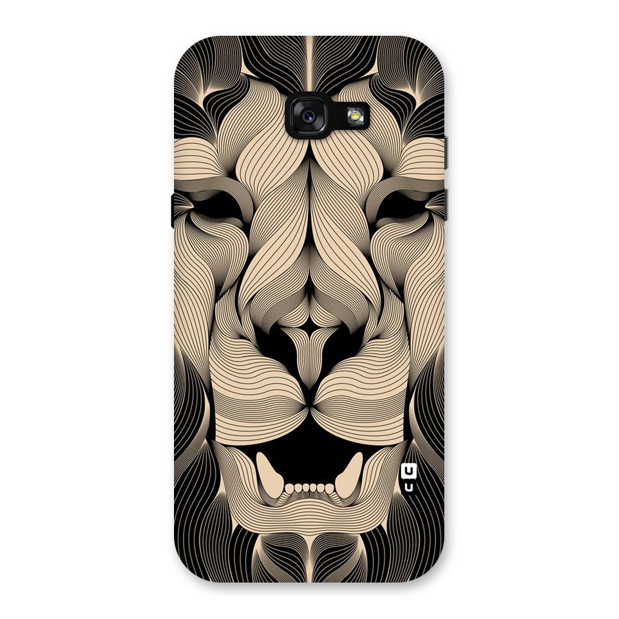 Lion Shape Design Back Case for Galaxy A7 (2017)