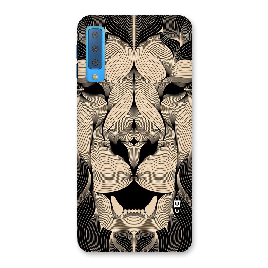 Lion Shape Design Back Case for Galaxy A7 (2018)