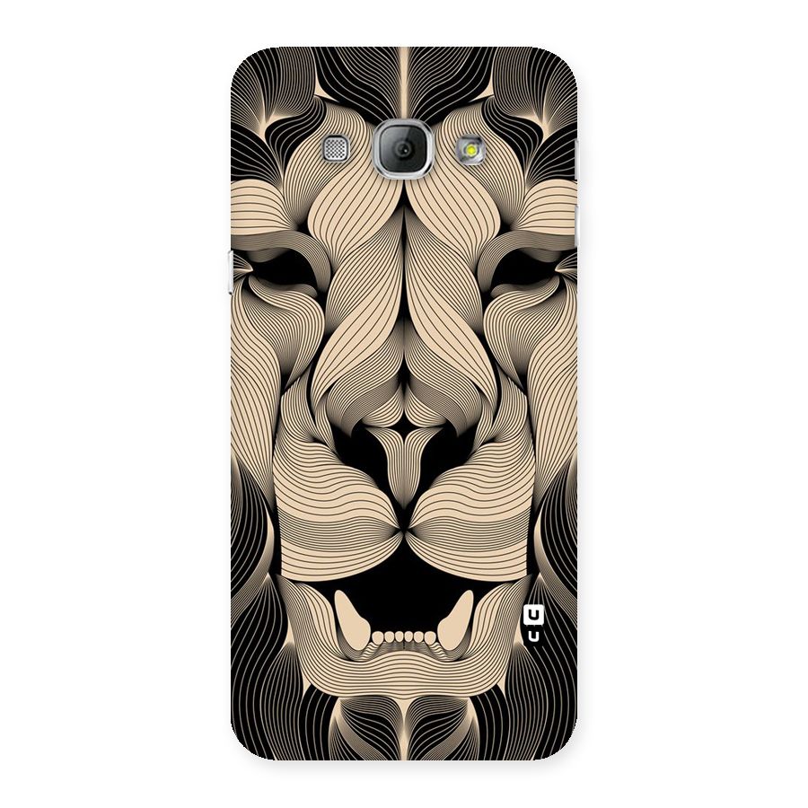 Lion Shape Design Back Case for Galaxy A8
