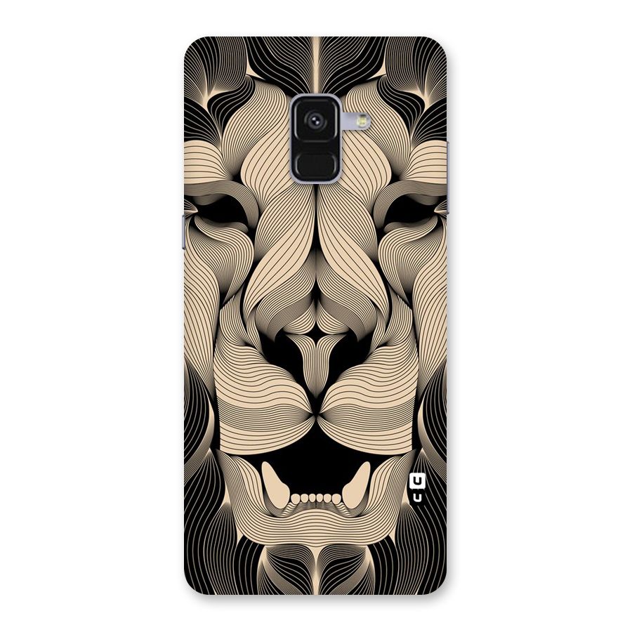Lion Shape Design Back Case for Galaxy A8 Plus