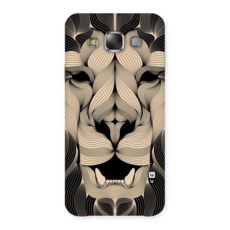 Lion Shape Design Back Case for Galaxy E7