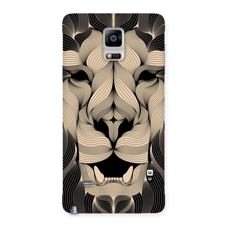 Lion Shape Design Back Case for Galaxy Note 4