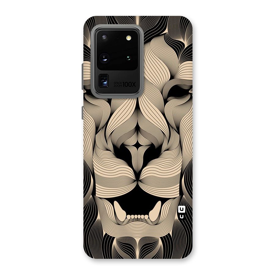 Lion Shape Design Back Case for Galaxy S20 Ultra