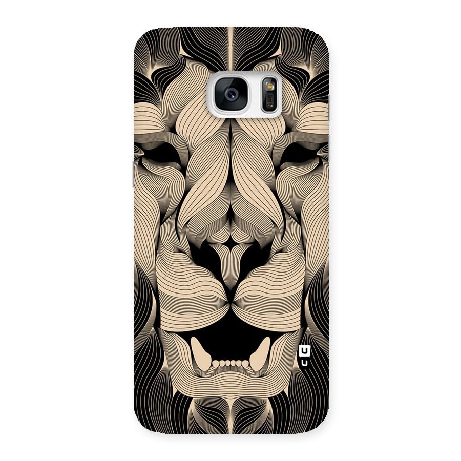 Lion Shape Design Back Case for Galaxy S7 Edge