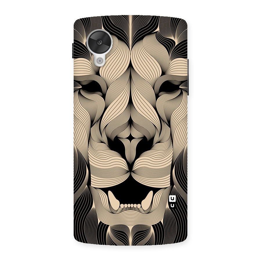 Lion Shape Design Back Case for Google Nexsus 5